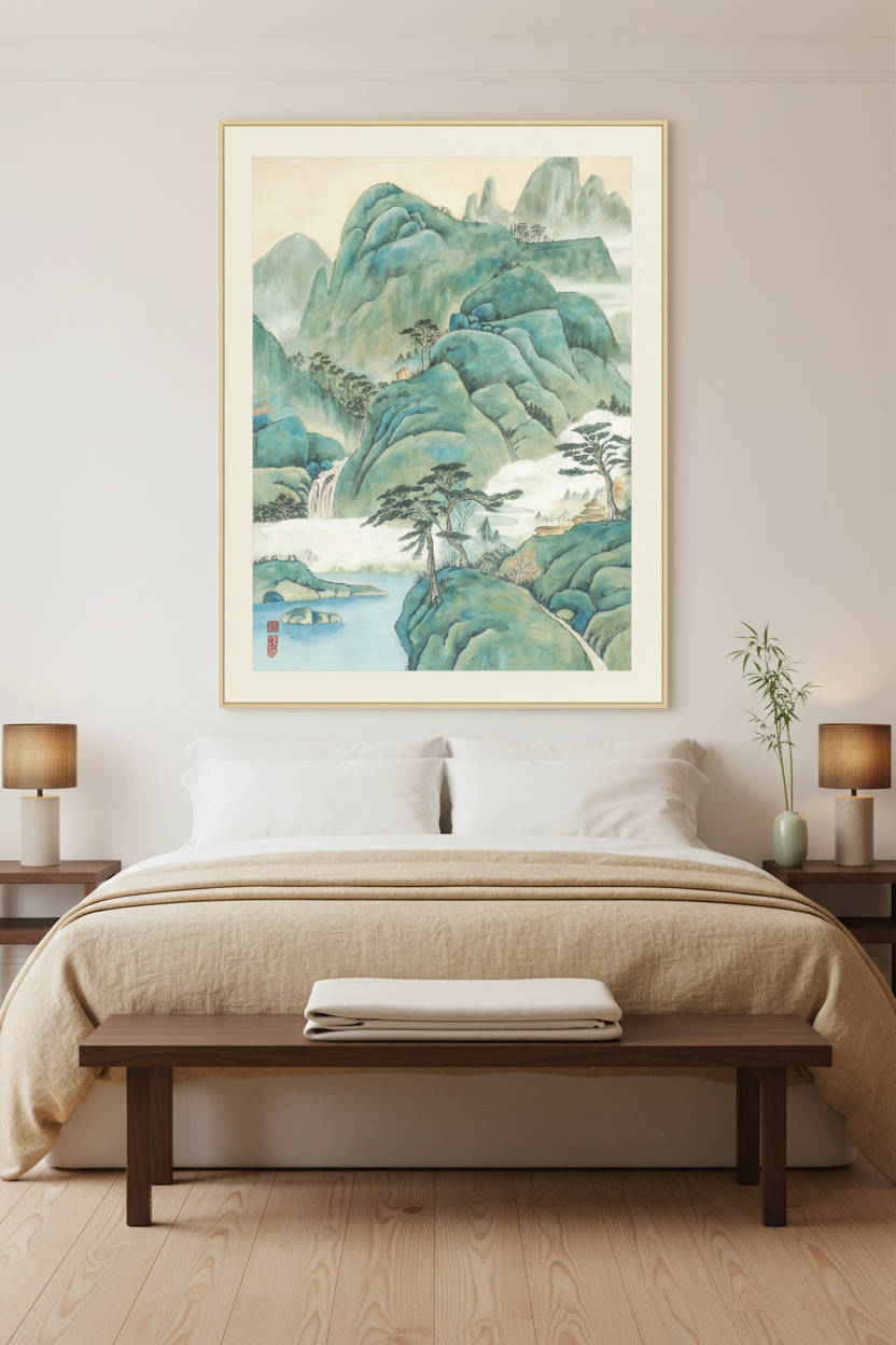 The Empty Mountain — Japandi Bedroom